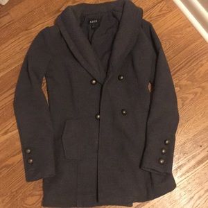 Grey Peacoat